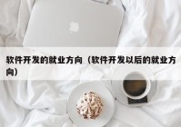 软件开发的就业方向（软件开发以后的就业方向）