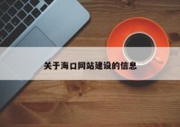 关于海口网站建设的信息