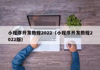 小程序开发教程2022（小程序开发教程2022版）