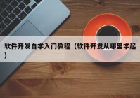 软件开发自学入门教程（软件开发从哪里学起）