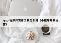 qq小程序开发者工具怎么用（小程序开发语言）